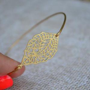 Gold Bangle Bracelet- Gold Bangle Jewelry-..